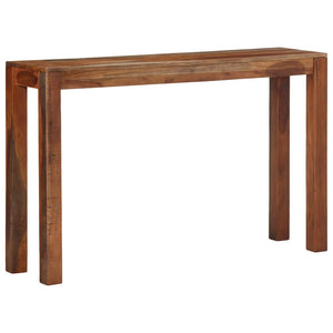 Τραπέζι κονσόλας 120x30x76 cm μασίφ ξύλο ακακίας - Pakobazaar