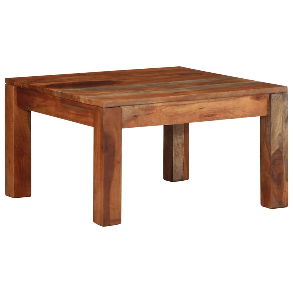 Τραπεζάκι σαλονιού 60x60x35 cm μασίφ ξύλο ακακίας - Pakobazaar