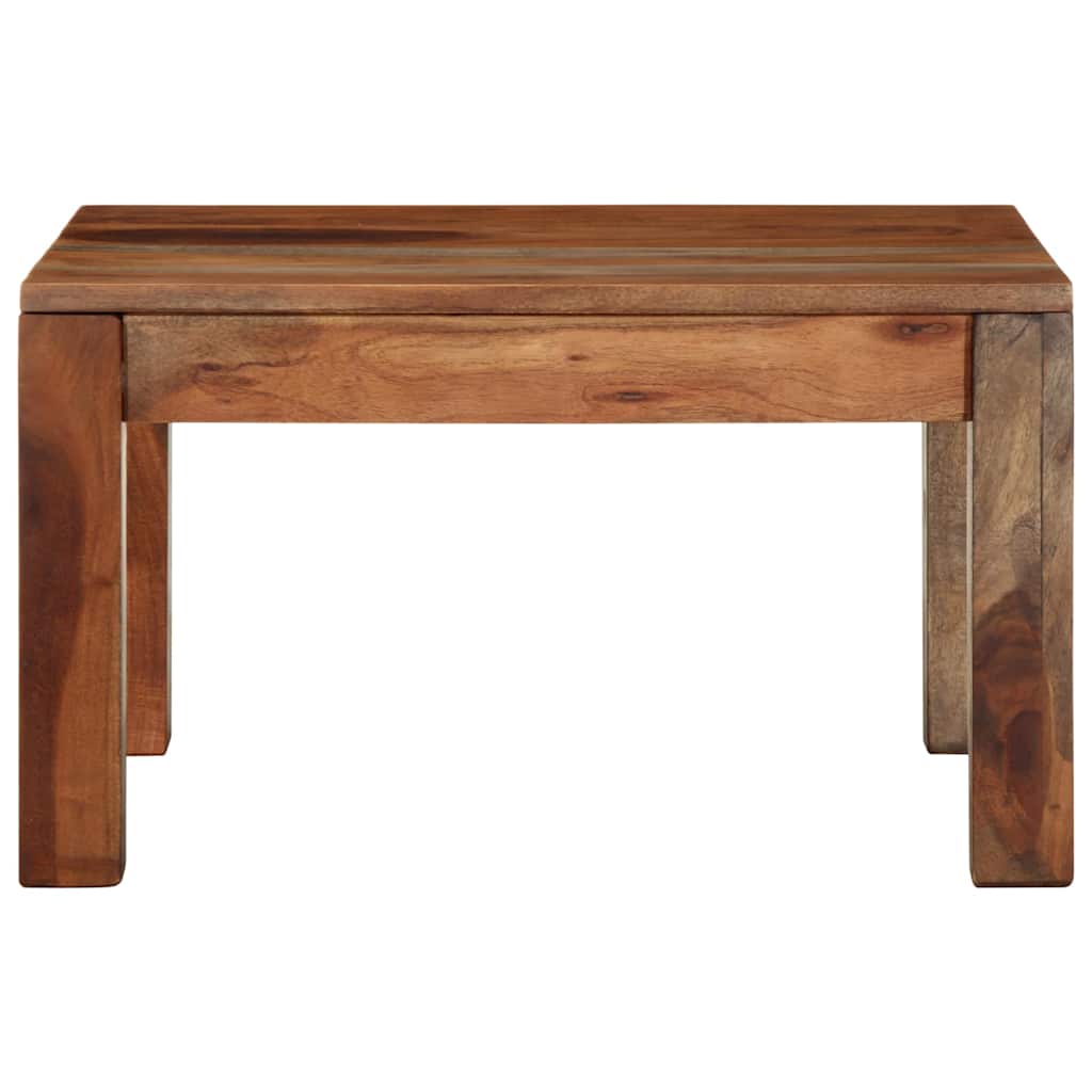 Τραπεζάκι σαλονιού 60x60x35 cm μασίφ ξύλο ακακίας - Pakobazaar