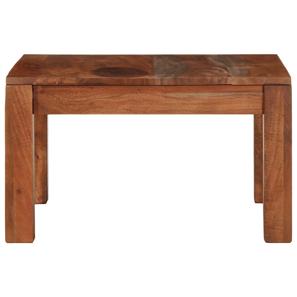 Τραπεζάκι σαλονιού 60x60x35 cm μασίφ ξύλο ακακίας - Pakobazaar