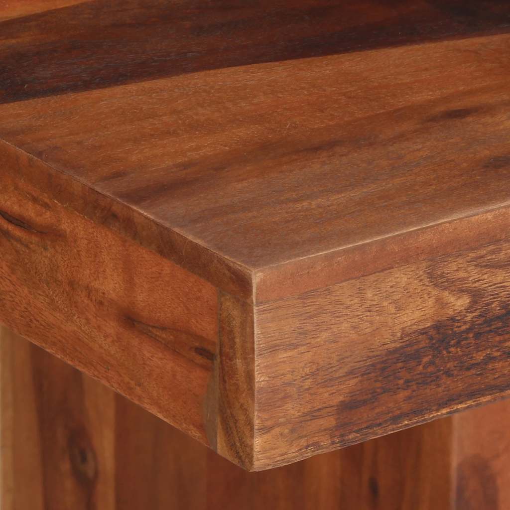 Τραπεζαρία 120x120x77 εκ. από Μασίφ Ξύλο Ακακίας - Pakobazaar