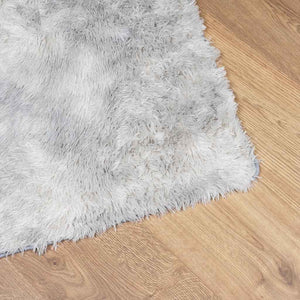 Χαλί Shaggy με Ψηλό Πέλος NAVARRA Ασημί Γκρι 80x150 εκ.