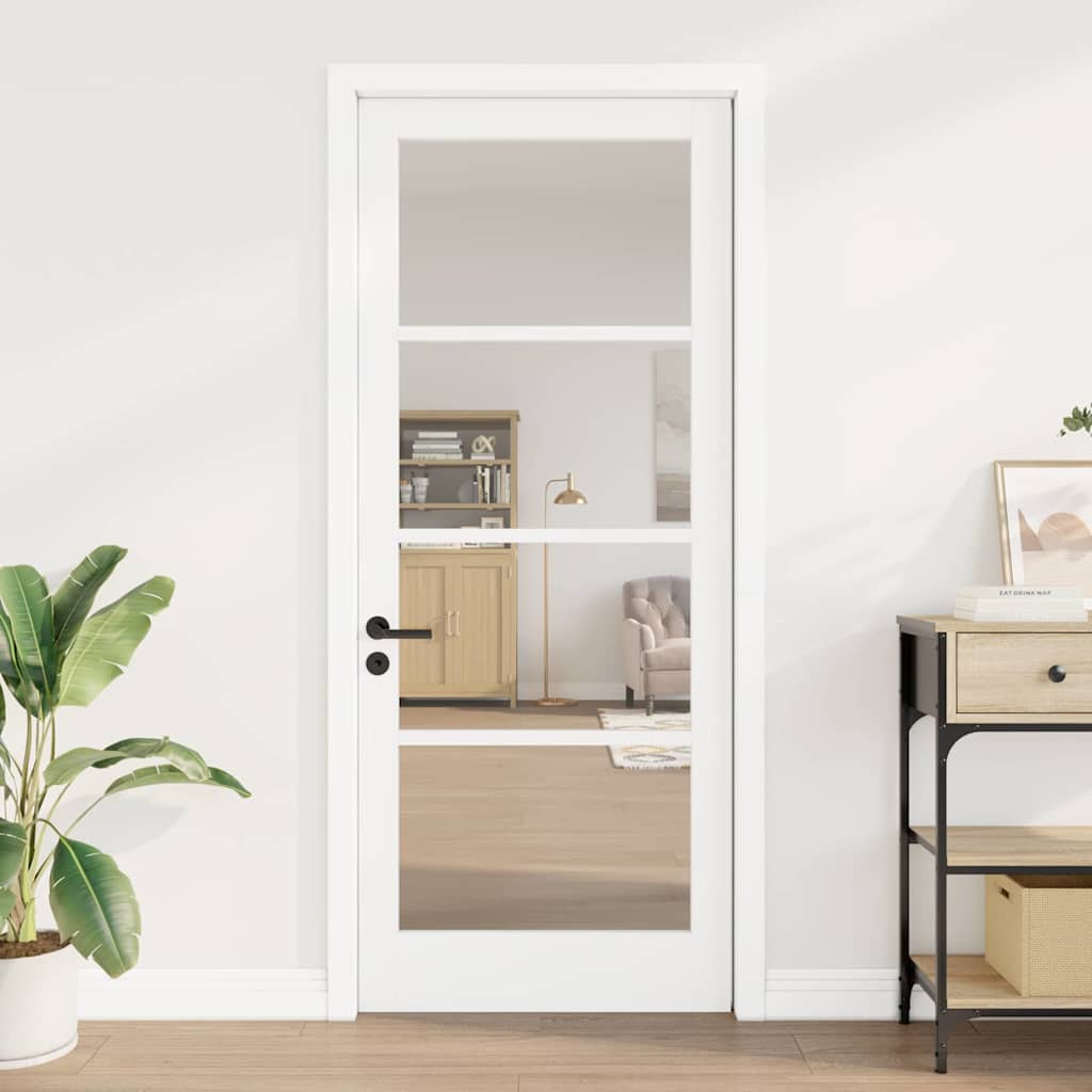 Εσωτερική Πόρτα ORKDAL Λευκός προετοιμασμένος 86 x 211 cm - Pakobazaar