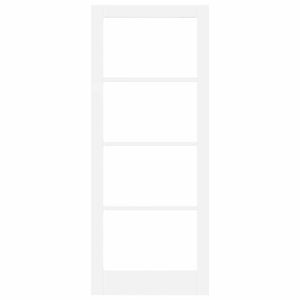 Εσωτερική Πόρτα ORKDAL Λευκός προετοιμασμένος 86 x 211 cm - Pakobazaar
