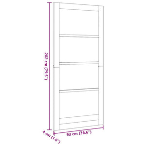 Εσωτερική Πόρτα ORKDAL Λευκό Πρωτότυπο 93 x 202 cm - Pakobazaar