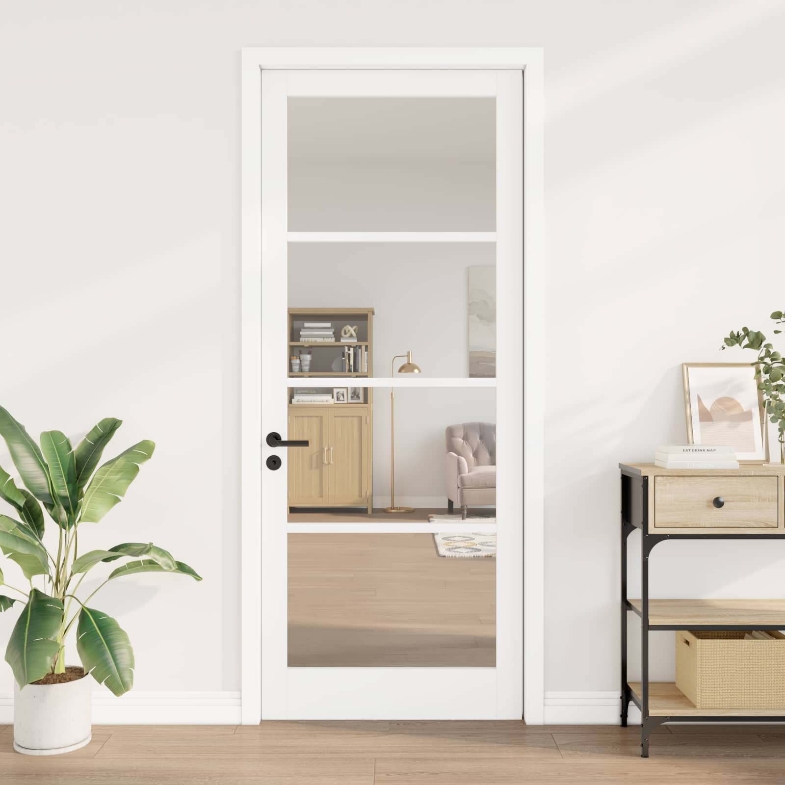 Εσωτερική Πόρτα ORKDAL Λευκό Βαμμένο 93 x 232 εκ. - Pakobazaar