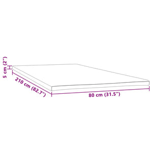 Ανώστρωμα 80 x 210 εκ. 5 εκ.