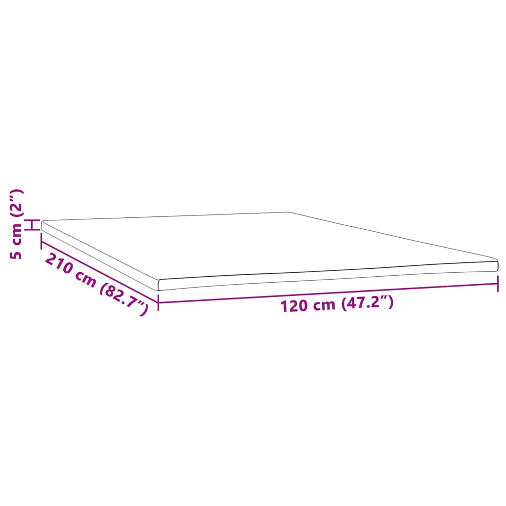 Ανώστρωμα 120x210x5 εκ.