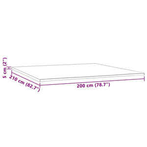 Ανώστρωμα 200x210x5 εκ.