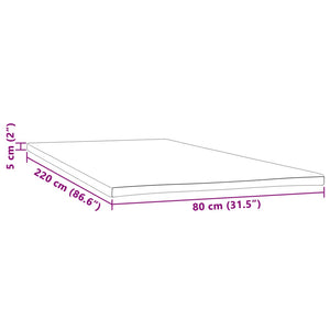 Ανώστρωμα 80 x 220 εκ. 5 εκ.