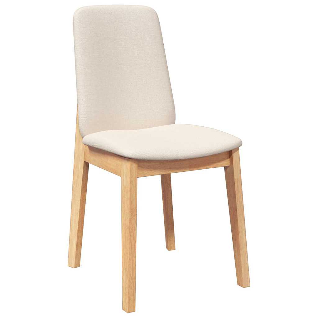 Καρέκλες τραπεζαρίας με μαξιλάρια 2 τεμάχια από μασίφ ξύλο - Pakobazaar