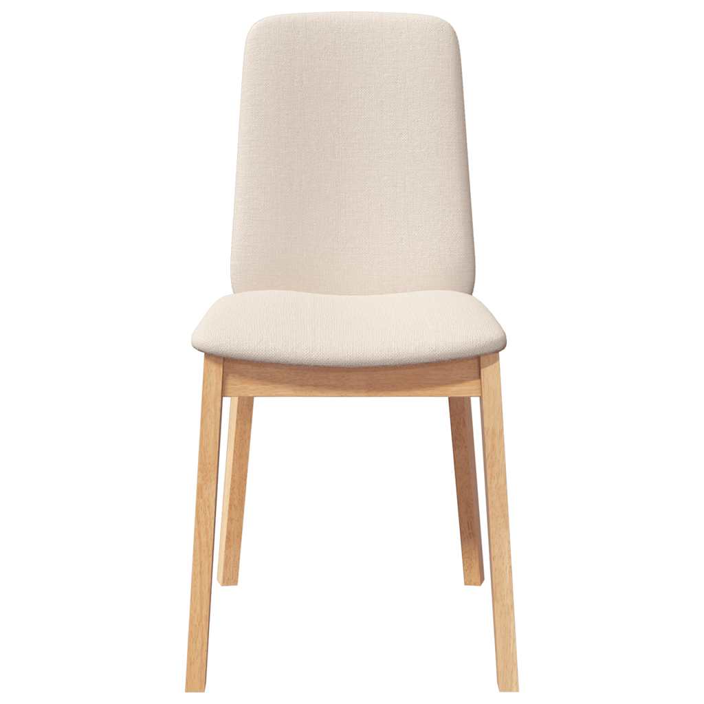 Καρέκλες τραπεζαρίας με μαξιλάρια 2 τεμάχια από μασίφ ξύλο - Pakobazaar