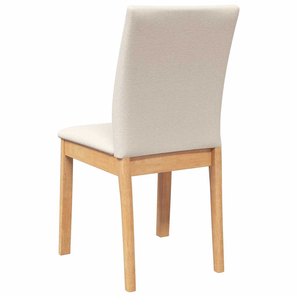 Καρέκλες τραπεζαρίας με μαξιλάρια 2 τεμάχια από μασίφ ξύλο - Pakobazaar