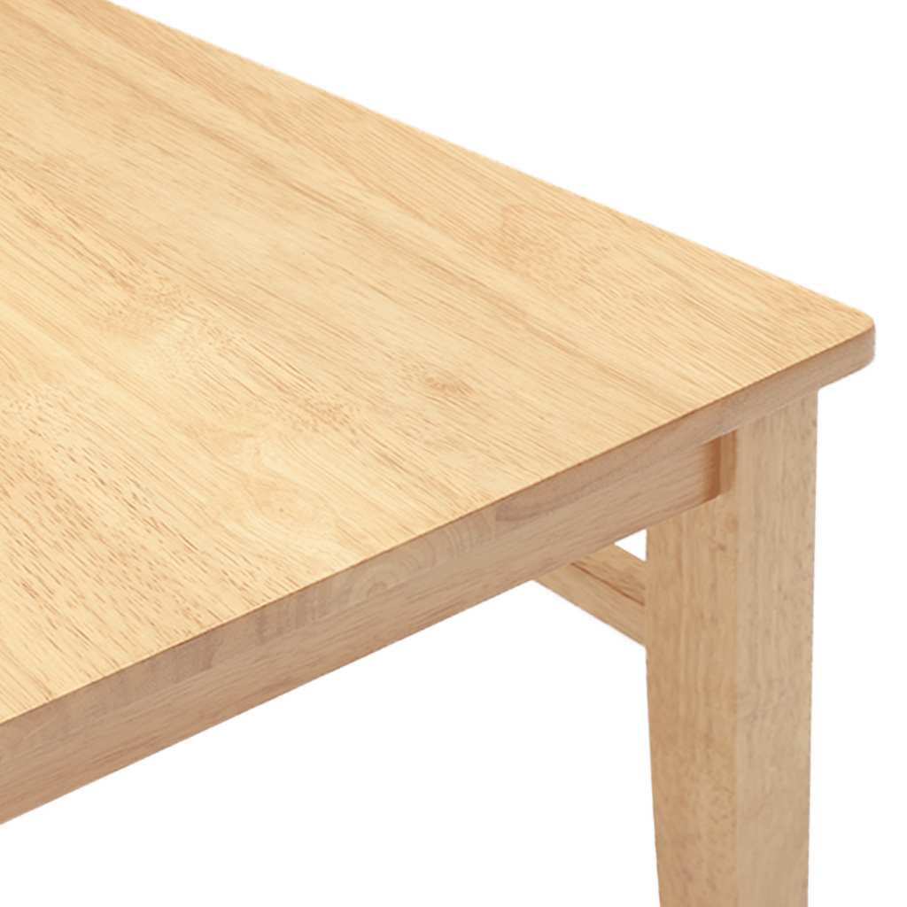 Καρέκλες τραπεζαρίας 2 τεμάχια από μασίφ ξύλο καουτσούκ - Pakobazaar