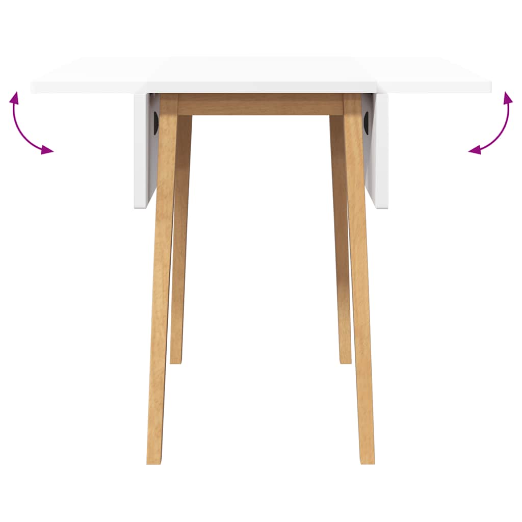 Τραπέζι τραπεζαρίας φυσικό μασίφ ξύλο καουτσούκ - Pakobazaar