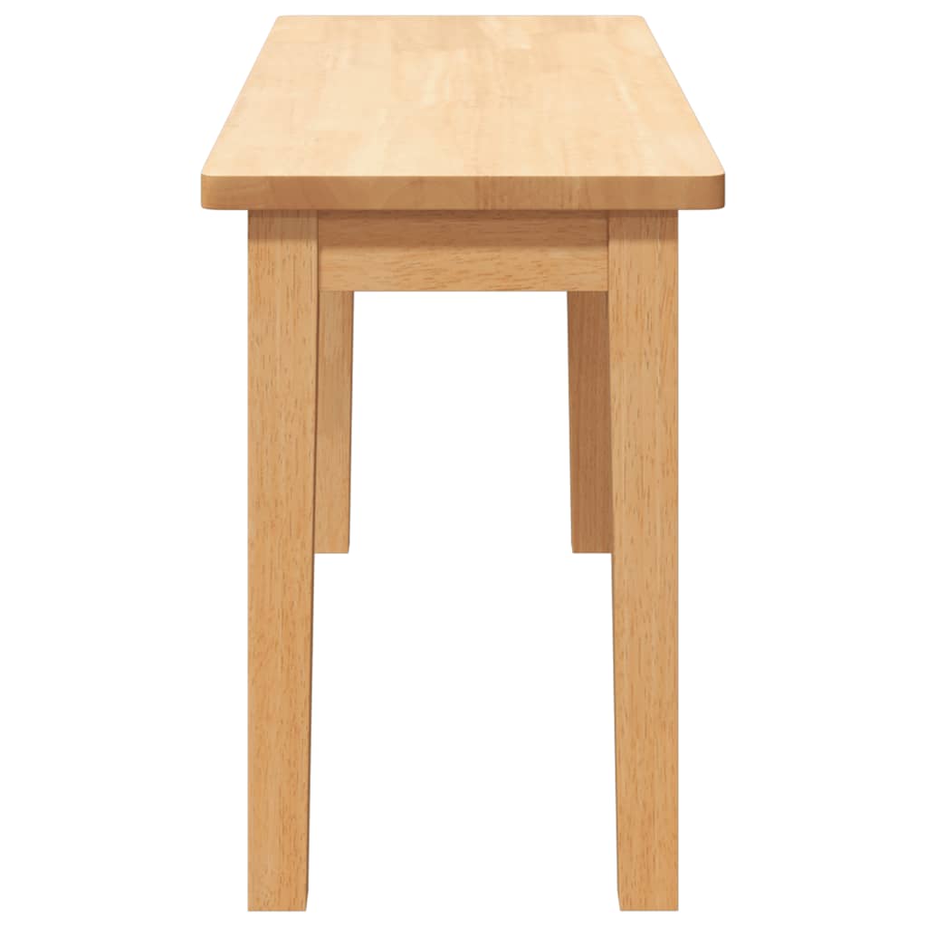 Πάγκος  90 cm από μασίφ ξύλο καουτσούκ