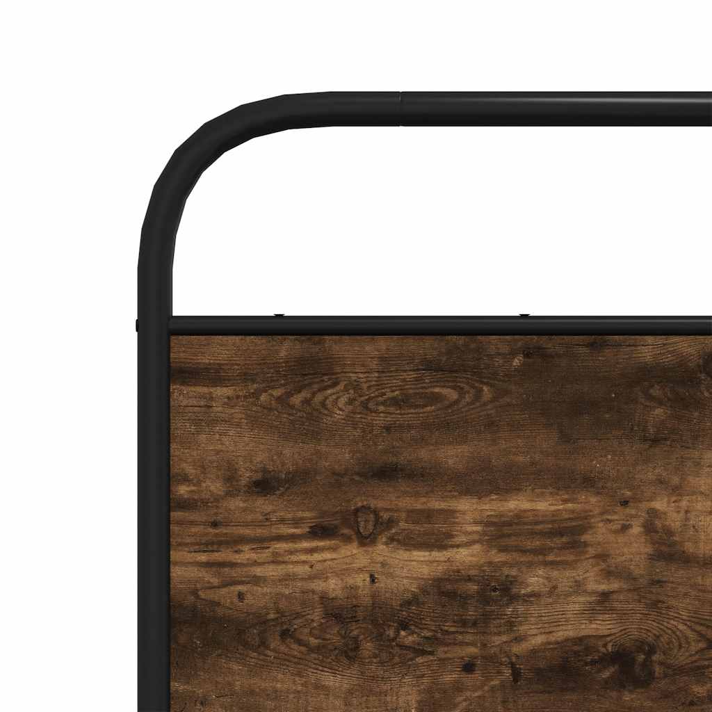 Πλαίσιο Κρεβατιού Χωρ. Στρώμα Καπνιστή Δρυς 120x200εκ. Επ. Ξύλο