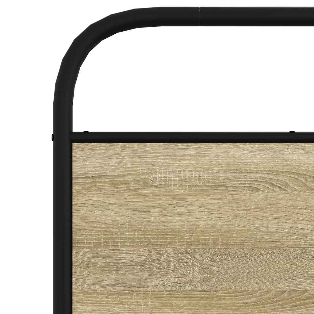 Πλαίσιο Κρεβατιού Χωρ. Στρώμα Sonoma Δρυς 80x200εκ Επεξ. Ξύλο