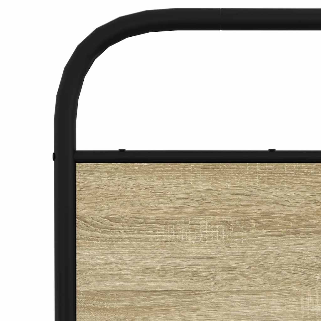 Πλαίσιο Κρεβατιού Χωρ. Στρώμα Sonoma Δρυς 120x190 εκ. Επ. Ξύλο