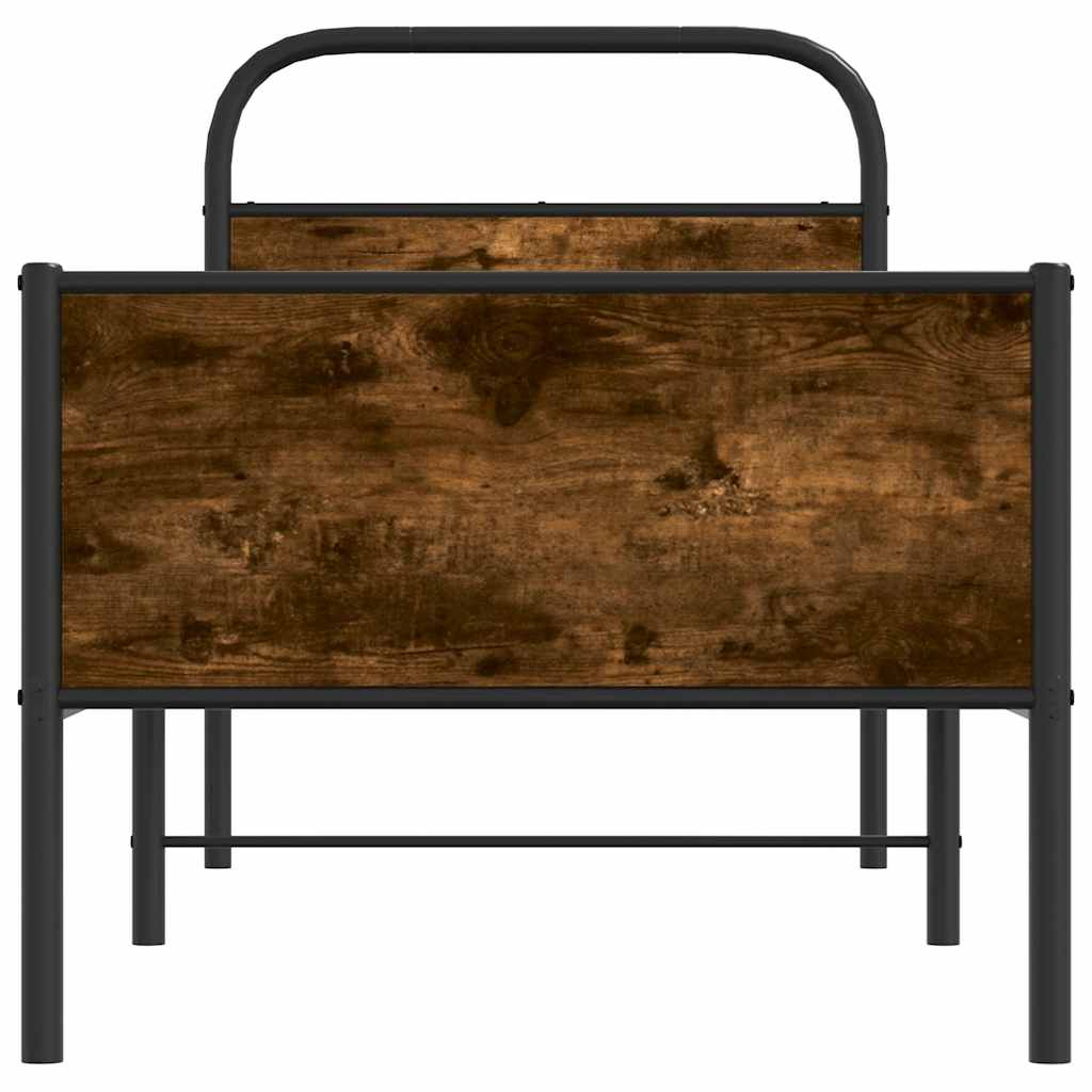 Πλαίσιο Κρεβατιού Χωρ. Στρώμα Sonoma Δρυς 75x190εκ Επεξ. Ξύλο