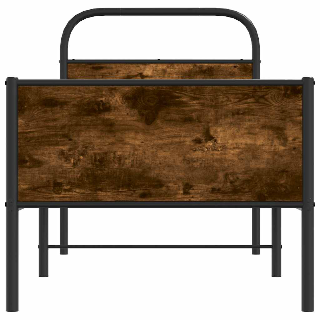 Πλαίσιο Κρεβατιού Χωρ. Στρώμα Sonoma Δρυς 80x200εκ Επεξ. Ξύλο - Pakobazaar