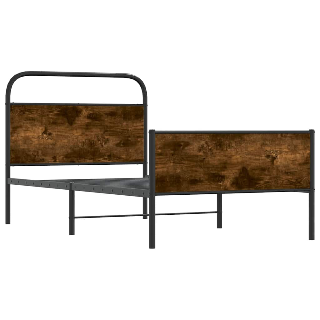 Πλαίσιο Κρεβατιού Χωρ. Στρώμα Sonoma Δρυς 90x190 εκ Επεξ. Ξύλο