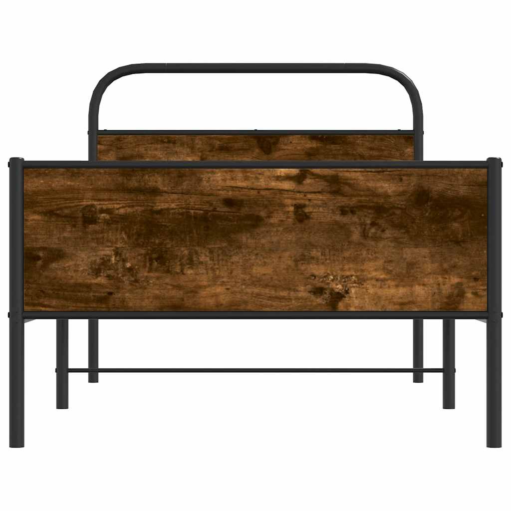 Πλαίσιο Κρεβατιού Χωρ. Στρώμα Sonoma Δρυς 100x200εκ Επ. Ξύλο