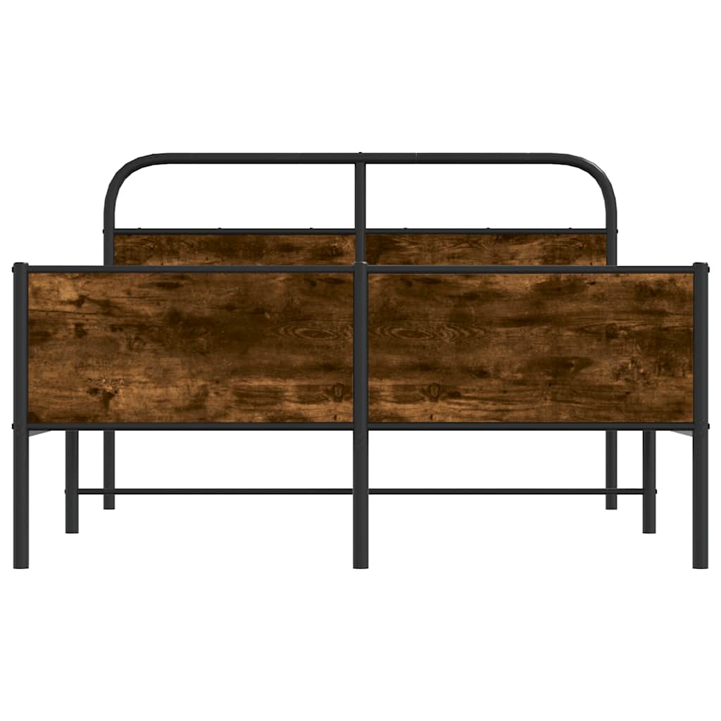 Πλαίσιο Κρεβατιού Χωρ. Στρώμα Sonoma Δρυς 135x190εκ. Επ. Ξύλο