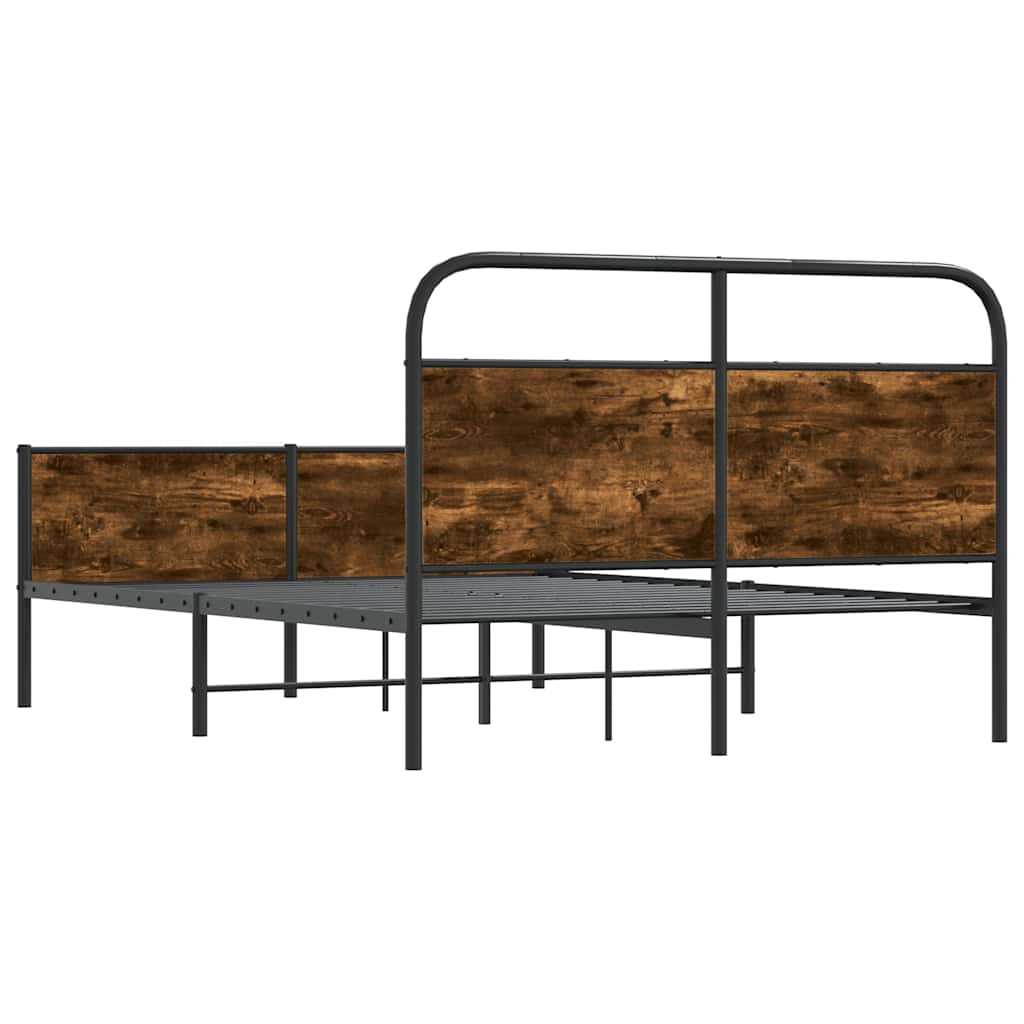 Πλαίσιο Κρεβατιού Χωρ. Στρώμα Sonoma Δρυς 140x200εκ. Επ. Ξύλο