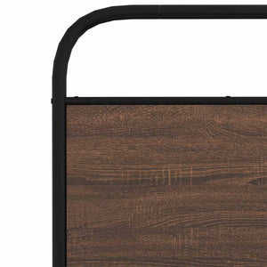 Πλαίσιο Κρεβατιού Χωρ. Στρώμα Καφέ Δρυς 90x190 εκ Επεξ. Ξύλο