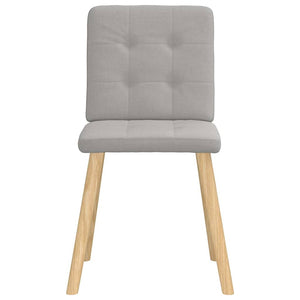 Καρέκλες τραπεζαρίας 4 τεμ Cloud Grey Fabric
