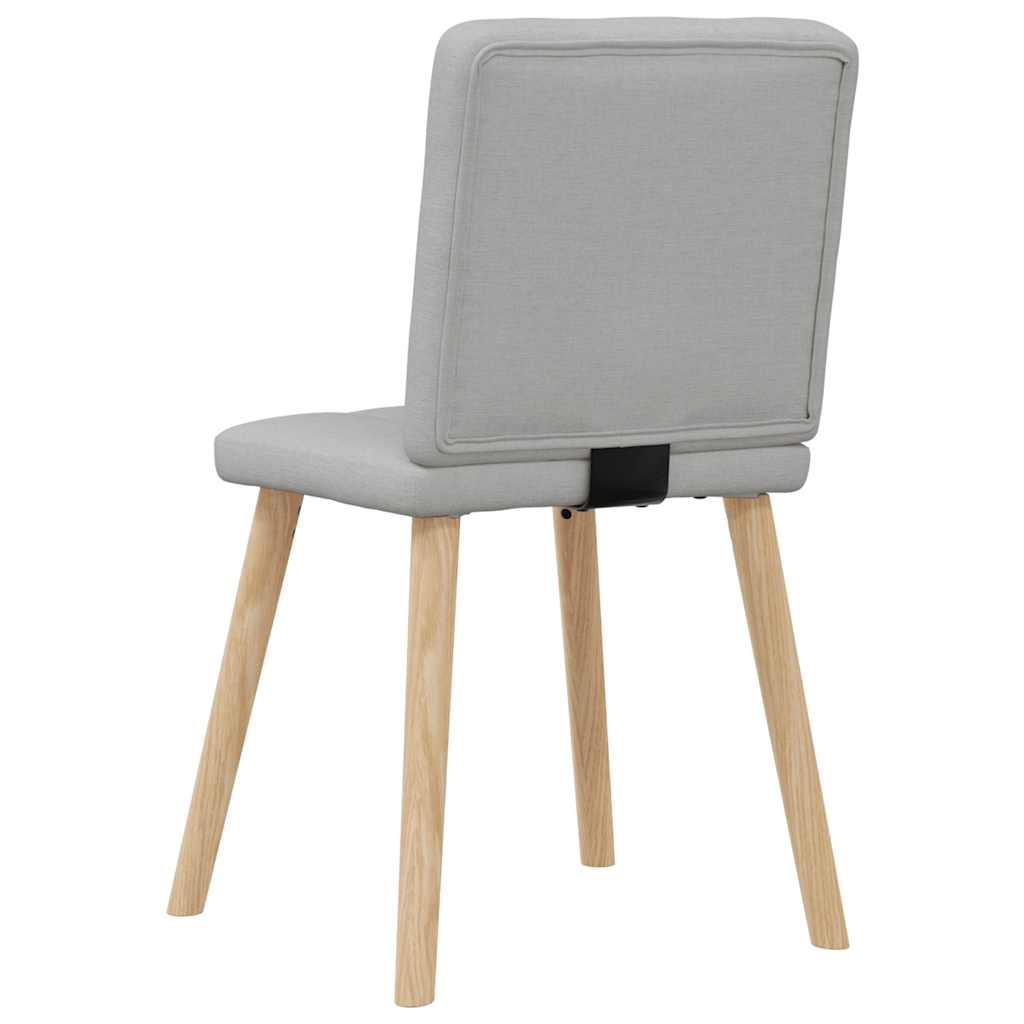 Καρέκλες τραπεζαρίας 4 τεμ Cloud Grey Fabric