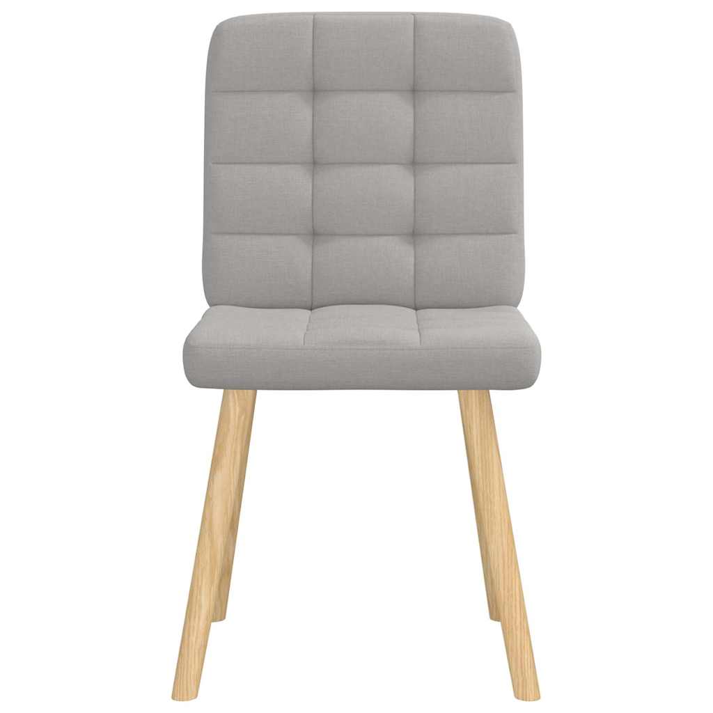 Καρέκλες τραπεζαρίας 4 τεμ Cloud Grey Fabric