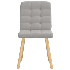 Καρέκλες τραπεζαρίας 4 τεμ Cloud Grey Fabric