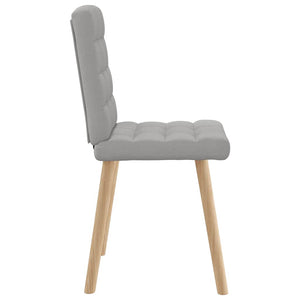 Καρέκλες τραπεζαρίας 4 τεμ Cloud Grey Fabric