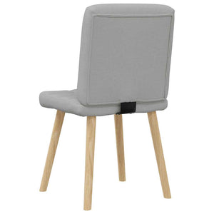 Καρέκλες τραπεζαρίας 4 τεμ Cloud Grey Fabric