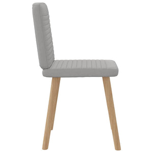 Καρέκλες τραπεζαρίας 4 τεμ Cloud Grey Fabric