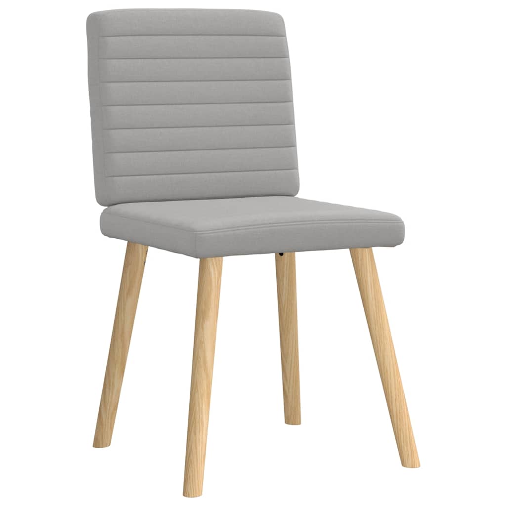 Καρέκλες τραπεζαρίας 4 τεμ Cloud Grey Fabric