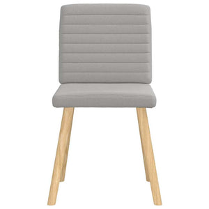 Καρέκλες τραπεζαρίας 4 τεμ Cloud Grey Fabric
