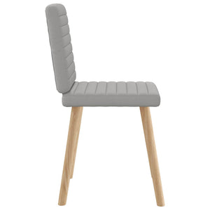 Καρέκλες τραπεζαρίας 4 τεμ Cloud Grey Fabric