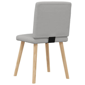 Καρέκλες τραπεζαρίας 4 τεμ Cloud Grey Fabric