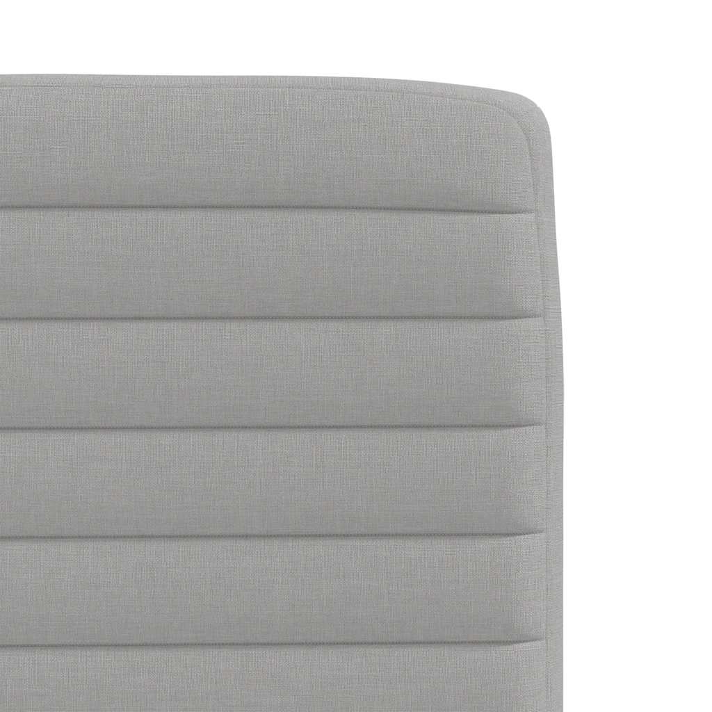 Καρέκλες τραπεζαρίας 4 τεμ Cloud Grey Fabric