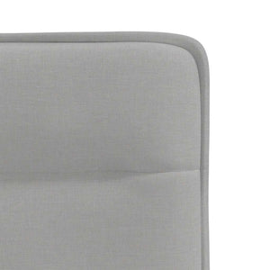 Καρέκλες τραπεζαρίας 4 τεμ Cloud Grey Fabric - Pakobazaar