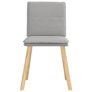 Καρέκλες τραπεζαρίας 4 τεμ Cloud Grey Fabric