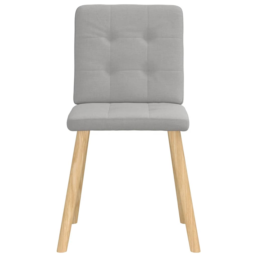 Καρέκλες τραπεζαρίας 6 τεμ Cloud Grey Fabric