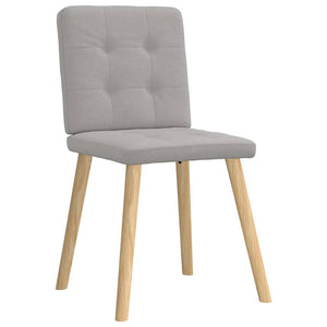 Καρέκλες τραπεζαρίας 6 τεμ Cloud Grey Fabric