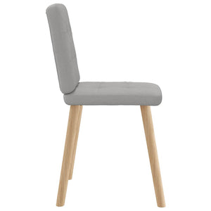 Καρέκλες τραπεζαρίας 6 τεμ Cloud Grey Fabric