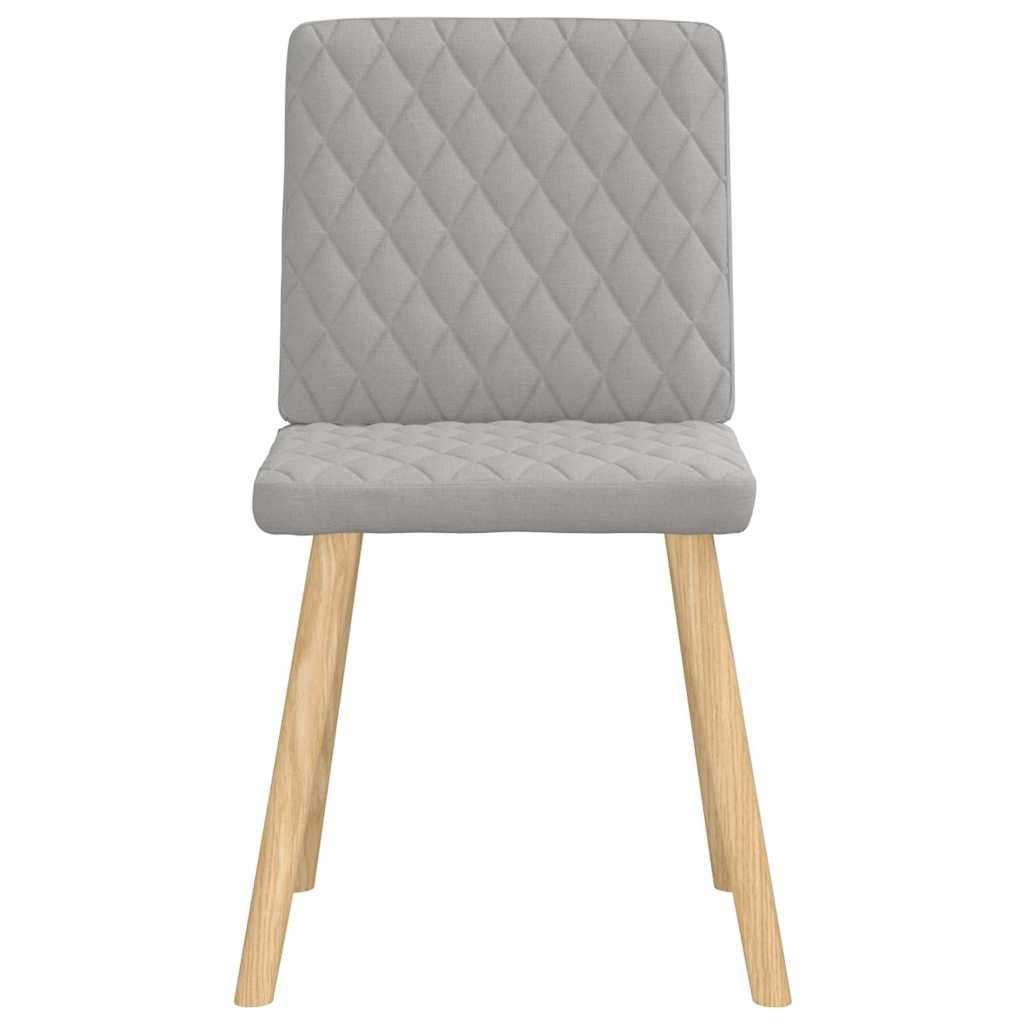 Καρέκλες τραπεζαρίας 6 τεμ Cloud Grey Fabric