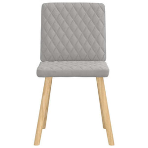 Καρέκλες τραπεζαρίας 6 τεμ Cloud Grey Fabric
