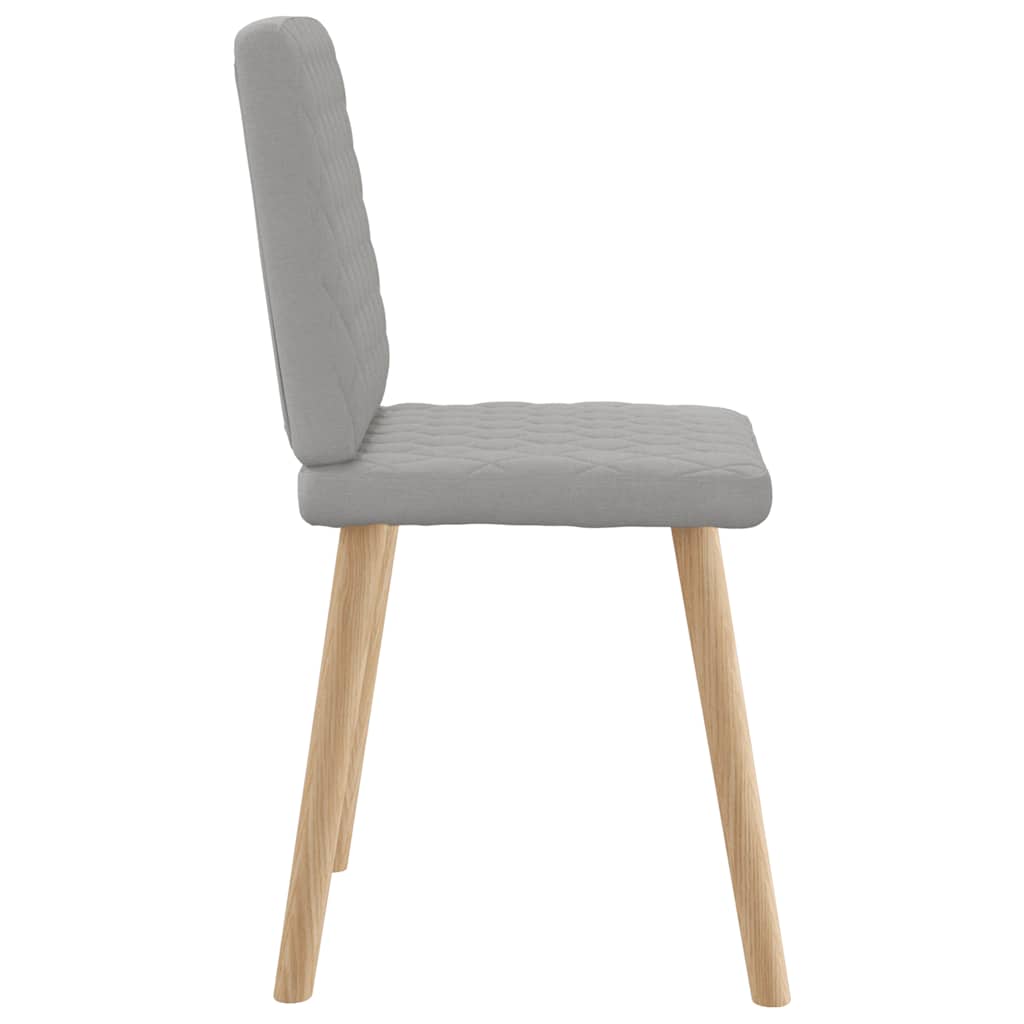 Καρέκλες τραπεζαρίας 6 τεμ Cloud Grey Fabric